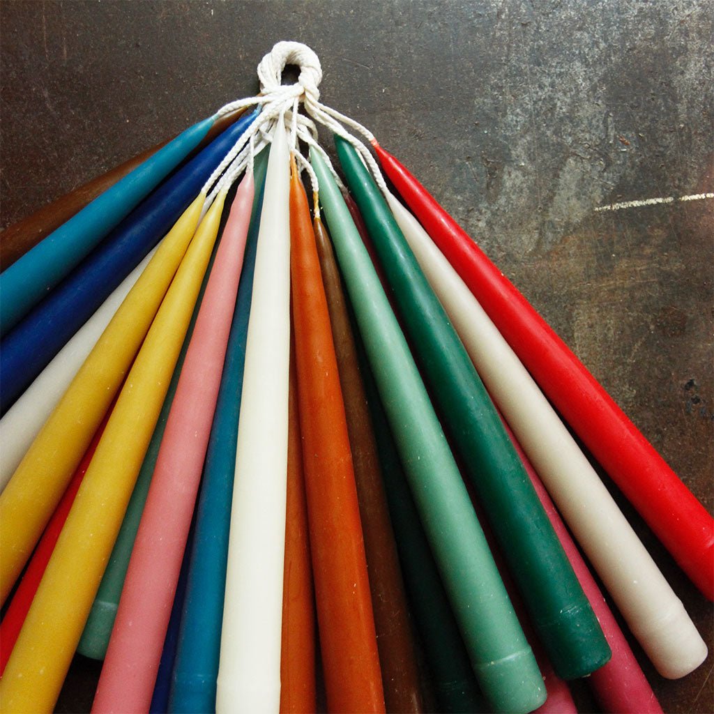 Hand Dipped Taper Candle Set Boston General Store