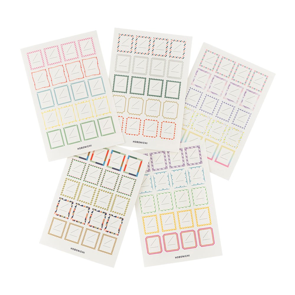 Hobonichi Frame Stickers for Dates Boston General Store