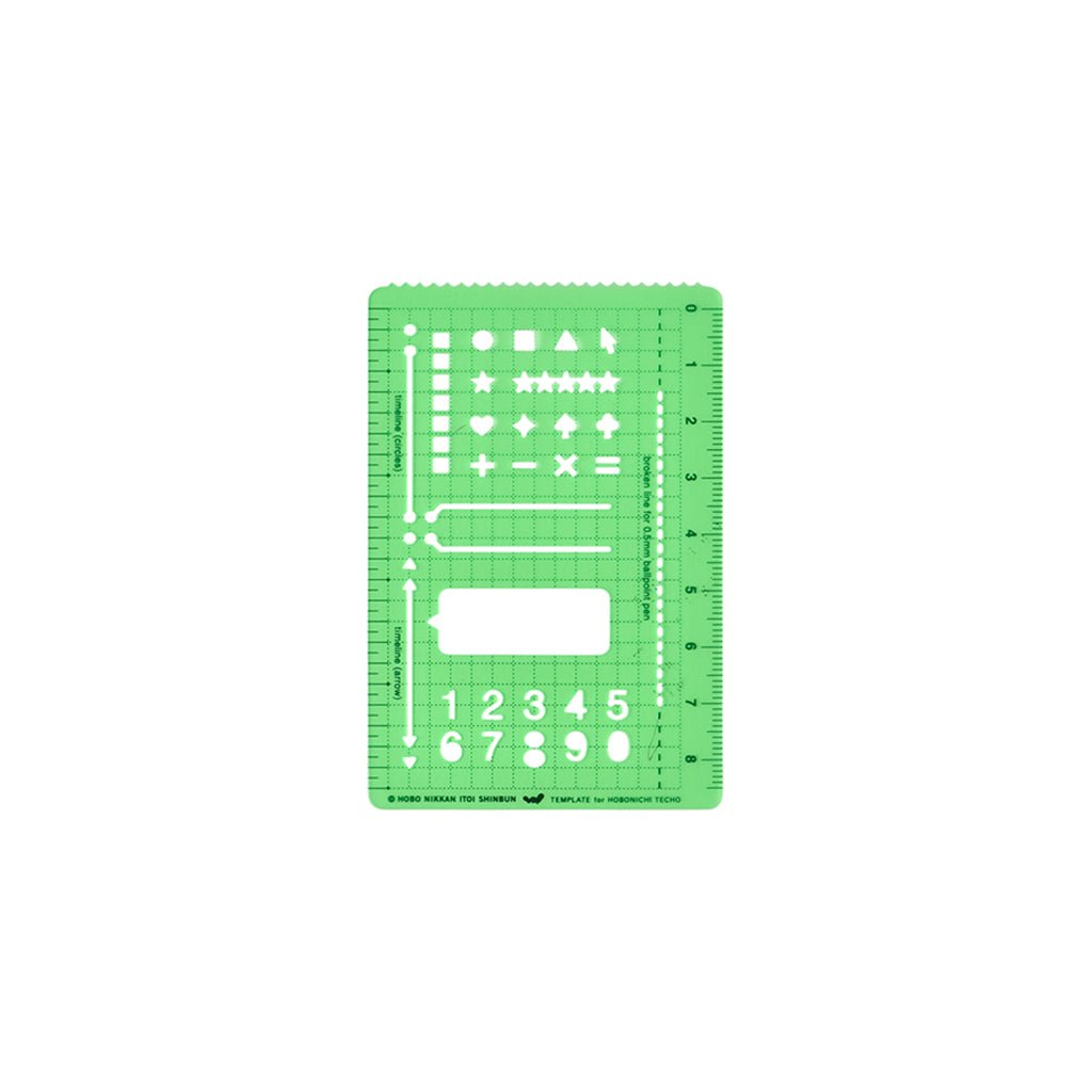 Hobonichi Stencil - Basic Boston General Store