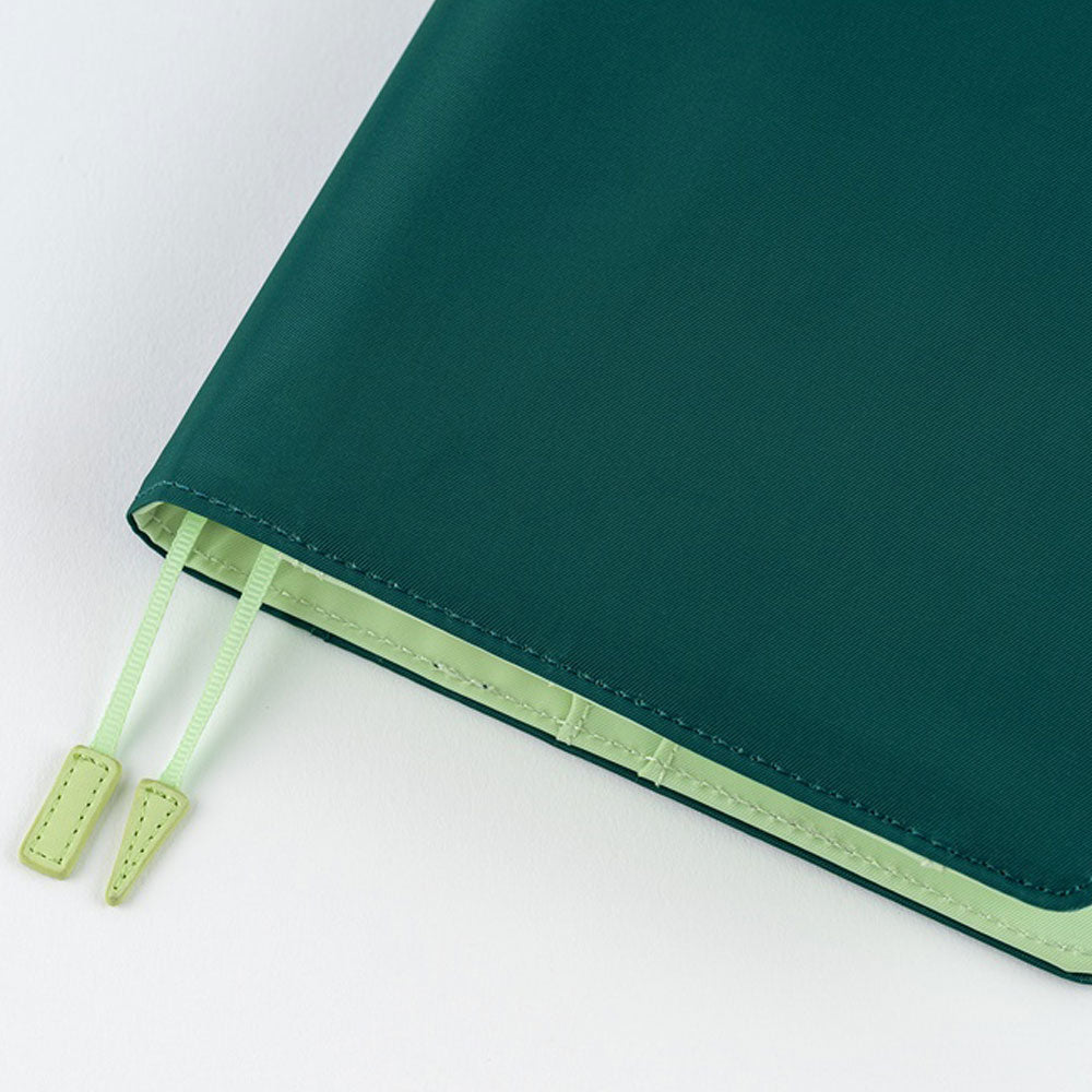 Hobonichi Techo Cousin A5 2026 - Book with Cover - Colors: Ivy Forest Boston General Store