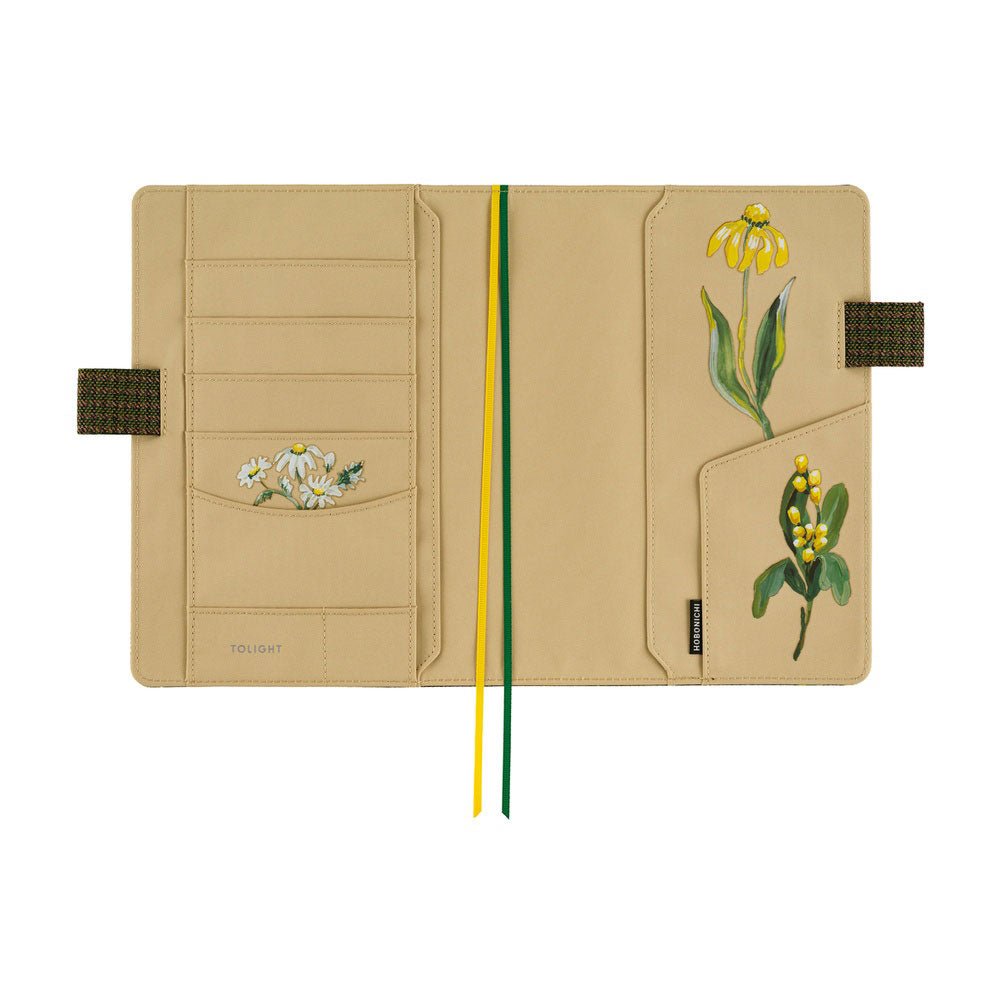 Hobonichi Techo Cousin A5 2026 - Book with Cover - Tolight: Garden of Botany Boston General Store