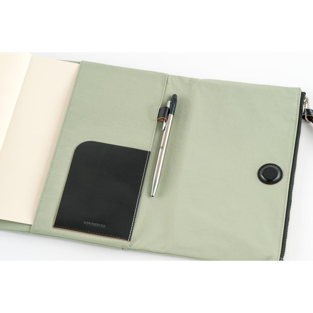 Hobonichi Techo Cousin A5 2026 - Book with Cover - Tragen: Oakmoss Boston General Store