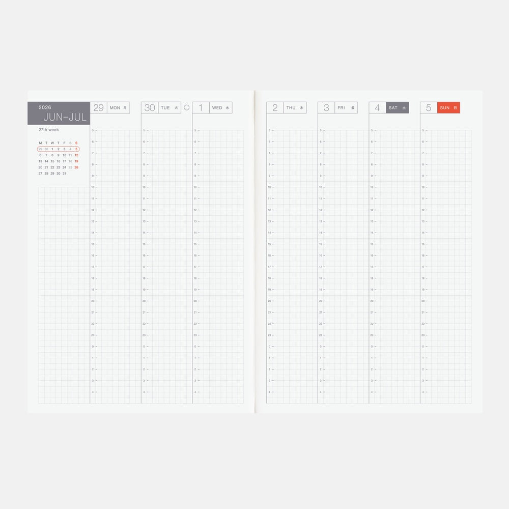 Hobonichi Techo Cousin A5 - 2026 Boston General Store