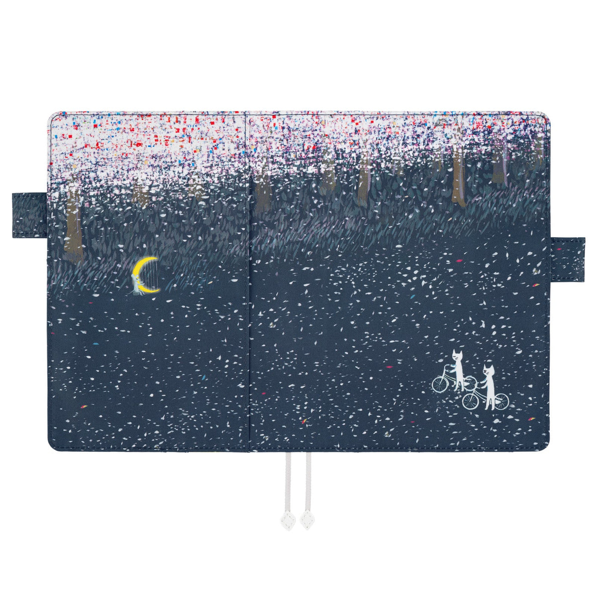 Hobonichi Techo Cover Cousin A5 - Hiroko Kubota: The Tone of Illuminated Flowers (Cover Only, No Book) Boston General Store