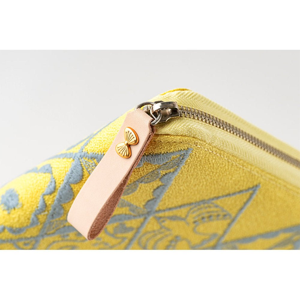 Hobonichi Techo Cover Cousin A5 - Mina Perhonen: Symphony (Yellow) (Cover Only, No Book) Boston General Store