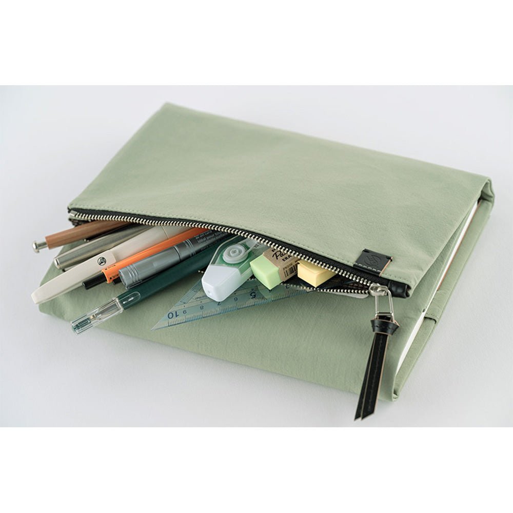 Hobonichi Techo Cover Cousin A5 - Tragen Oakmoss (Cover only, No Book) Boston General Store