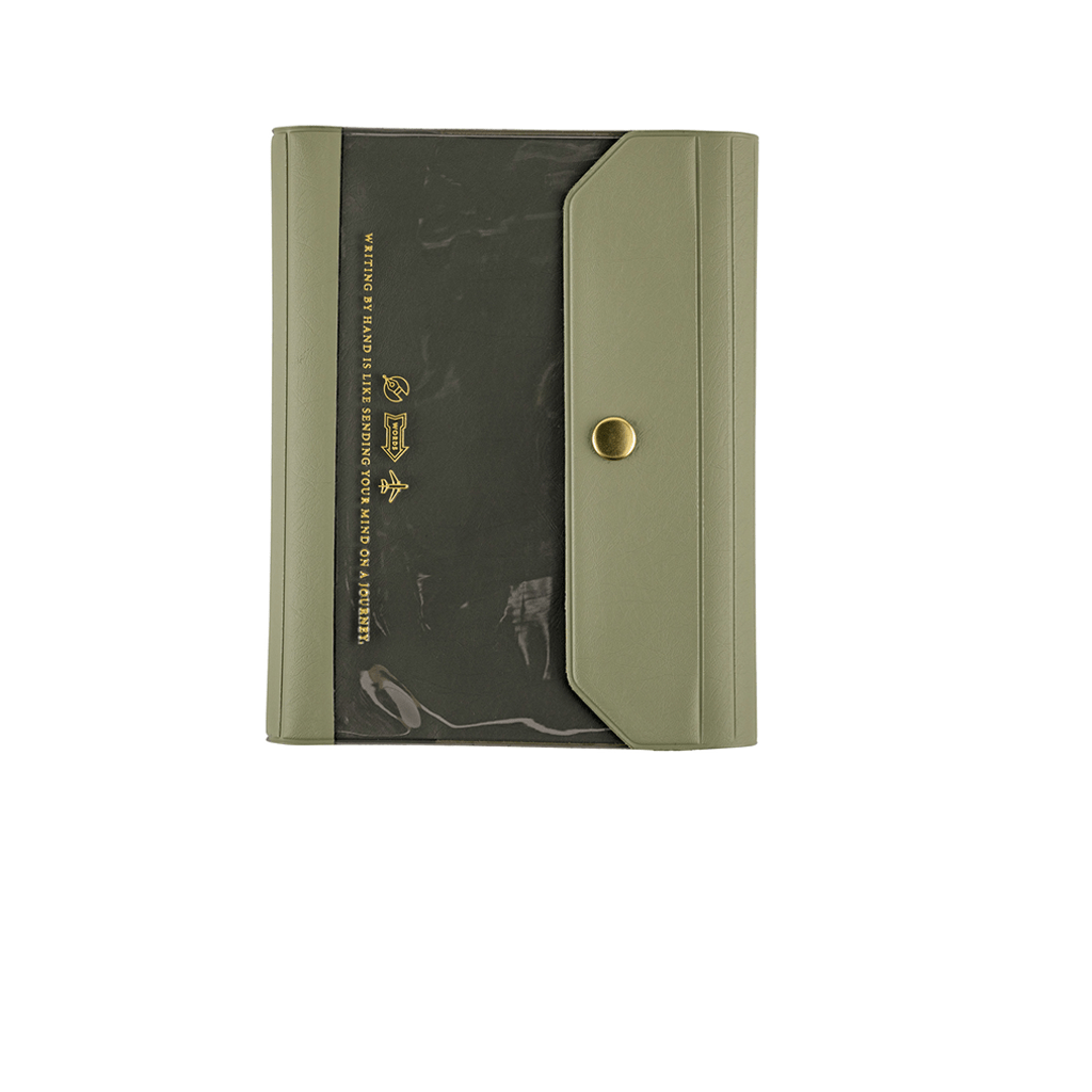 Hobonichi Techo Cover Original A6 - Alettone (Olive) (Cover Only. No Book) Boston General Store