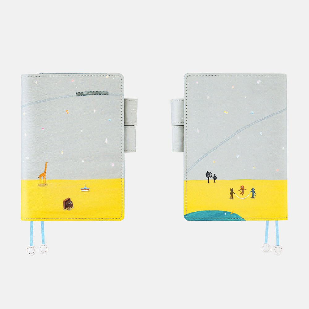 Hobonichi Techo Cover Original A6 - Hiroko Kubota Twinkle - shells (Cover Only, No Book) Boston General Store