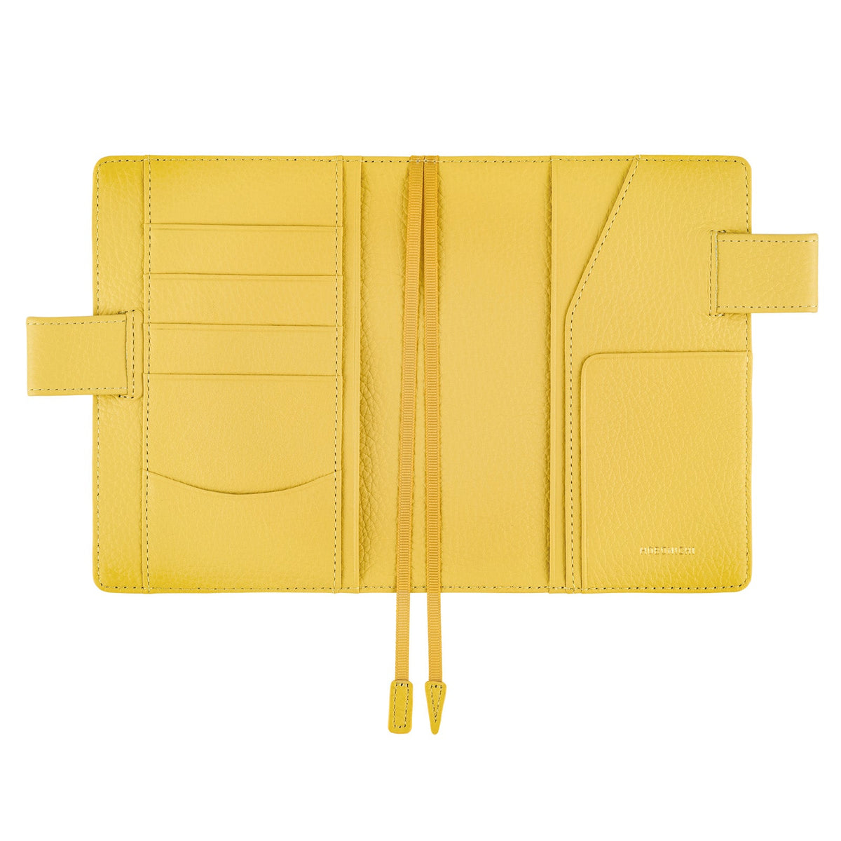 Hobonichi Techo Cover Original A6 - Leather: Brilliant Yellow Boston General Store