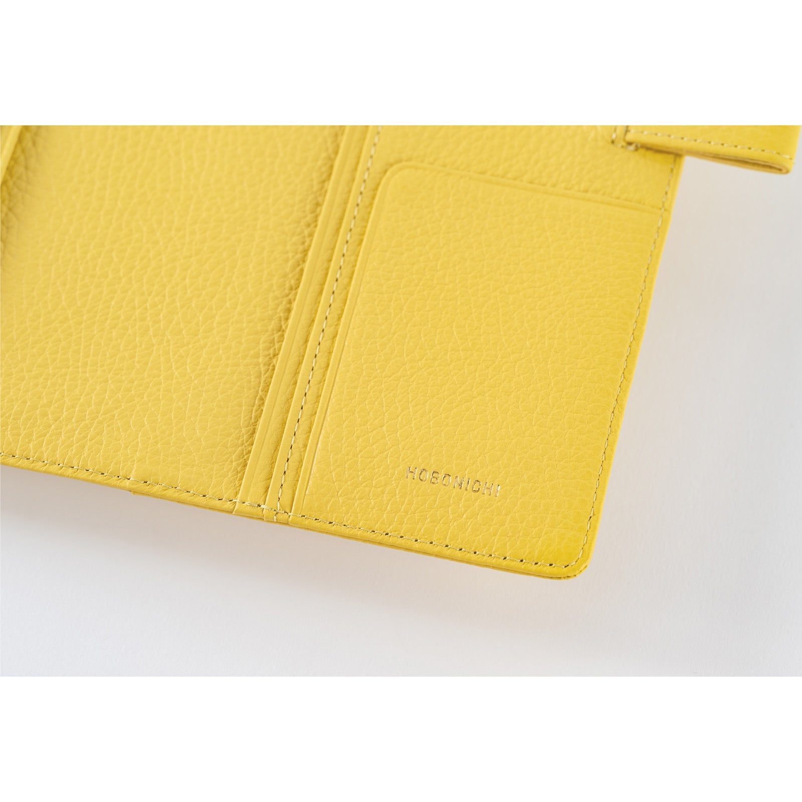 Hobonichi Techo Cover Original A6 - Leather: Brilliant Yellow Boston General Store