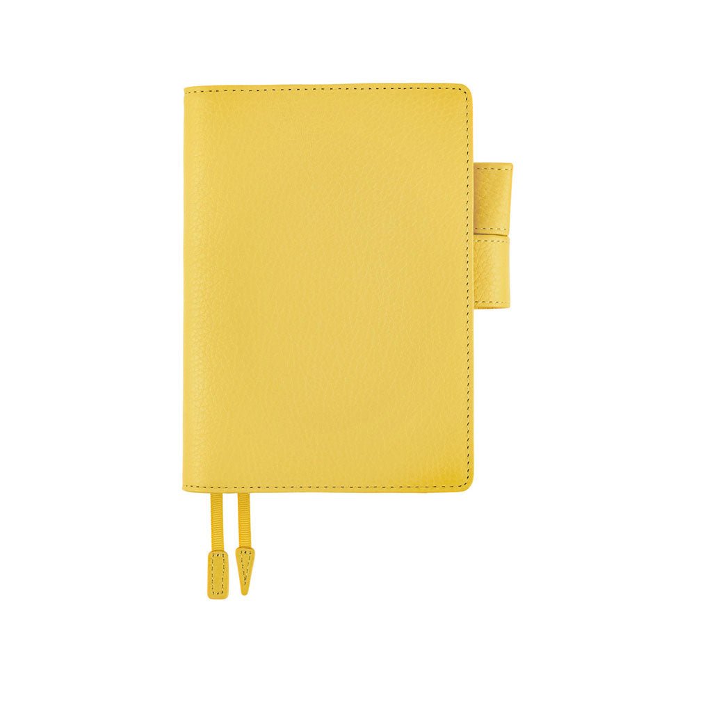 Hobonichi Techo Cover Original A6 - Leather: Brilliant Yellow Boston General Store