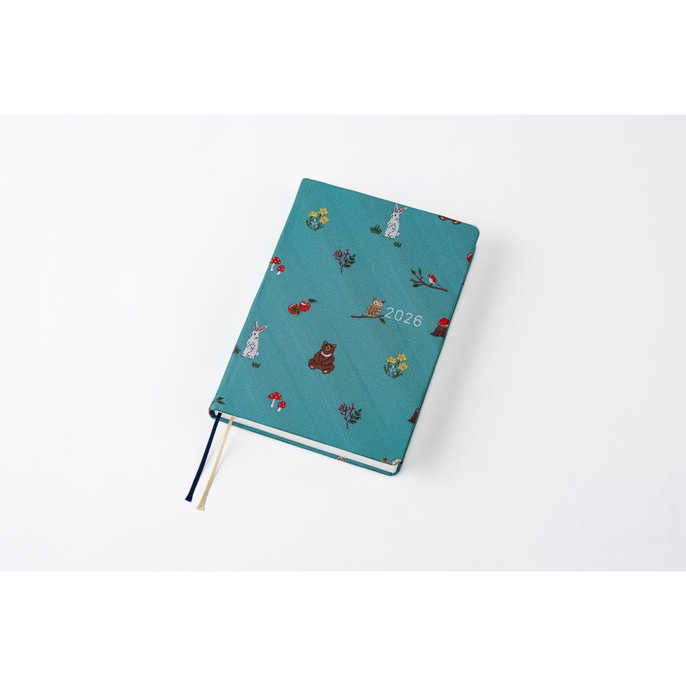 Hobonichi Techo HON A6 2026 - Bow & Tie: In the Forest Boston General Store