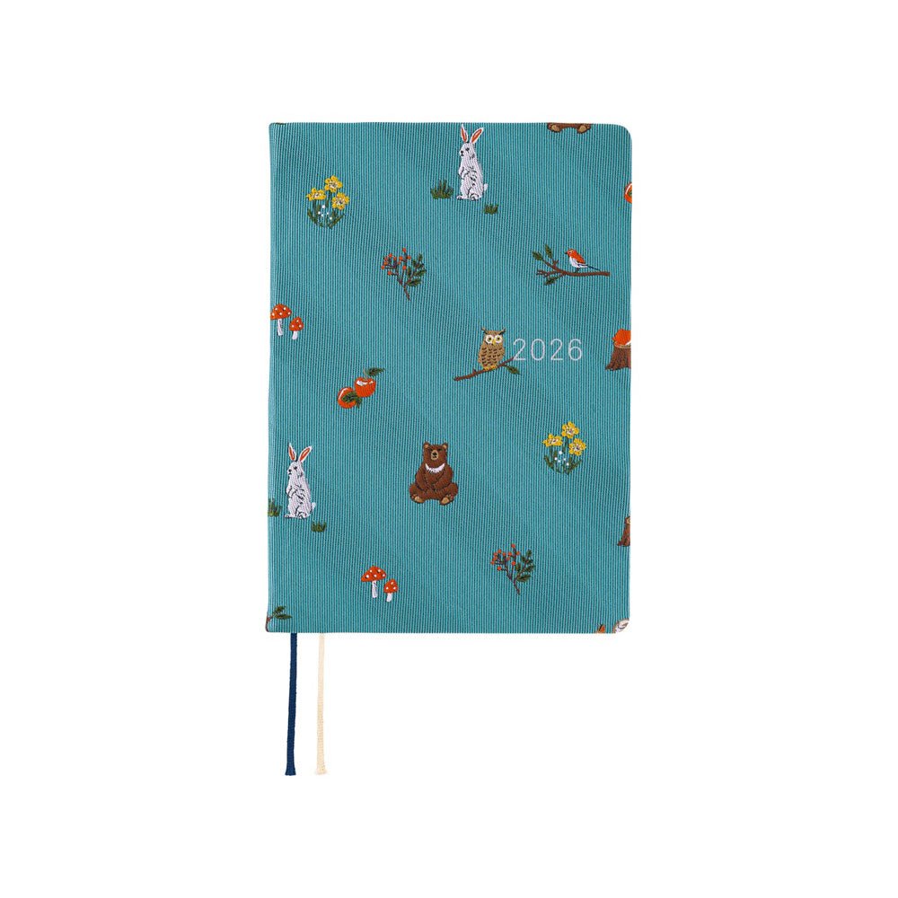 Hobonichi Techo HON A6 2026 - Bow & Tie: In the Forest Boston General Store