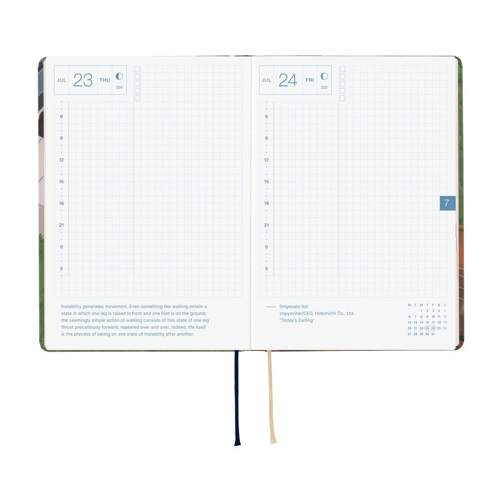 Hobonichi Techo HON A6 2026 - Hiroko Kubota: Waiting on the Chord Boston General Store