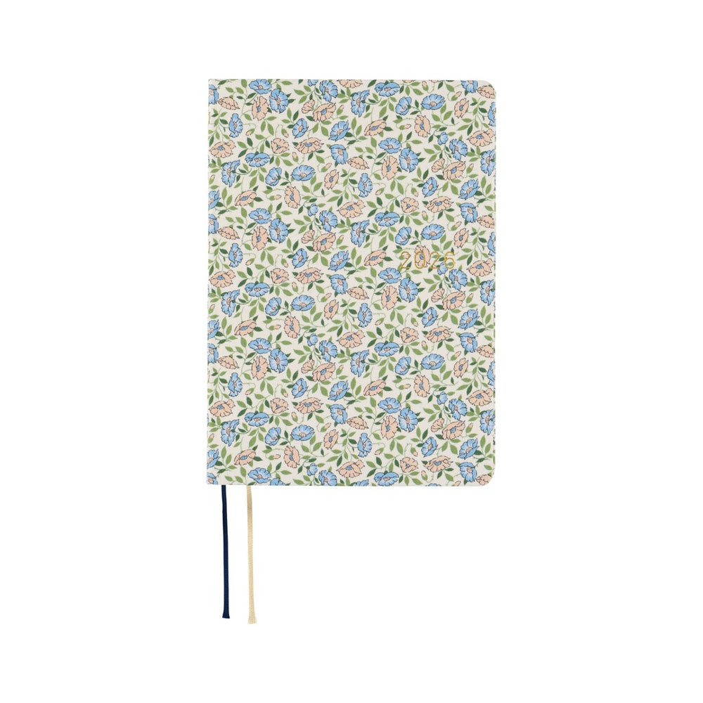 Hobonichi Techo HON A6 2026 - Liberty Fabrics: Sasha Kiora Boston General Store