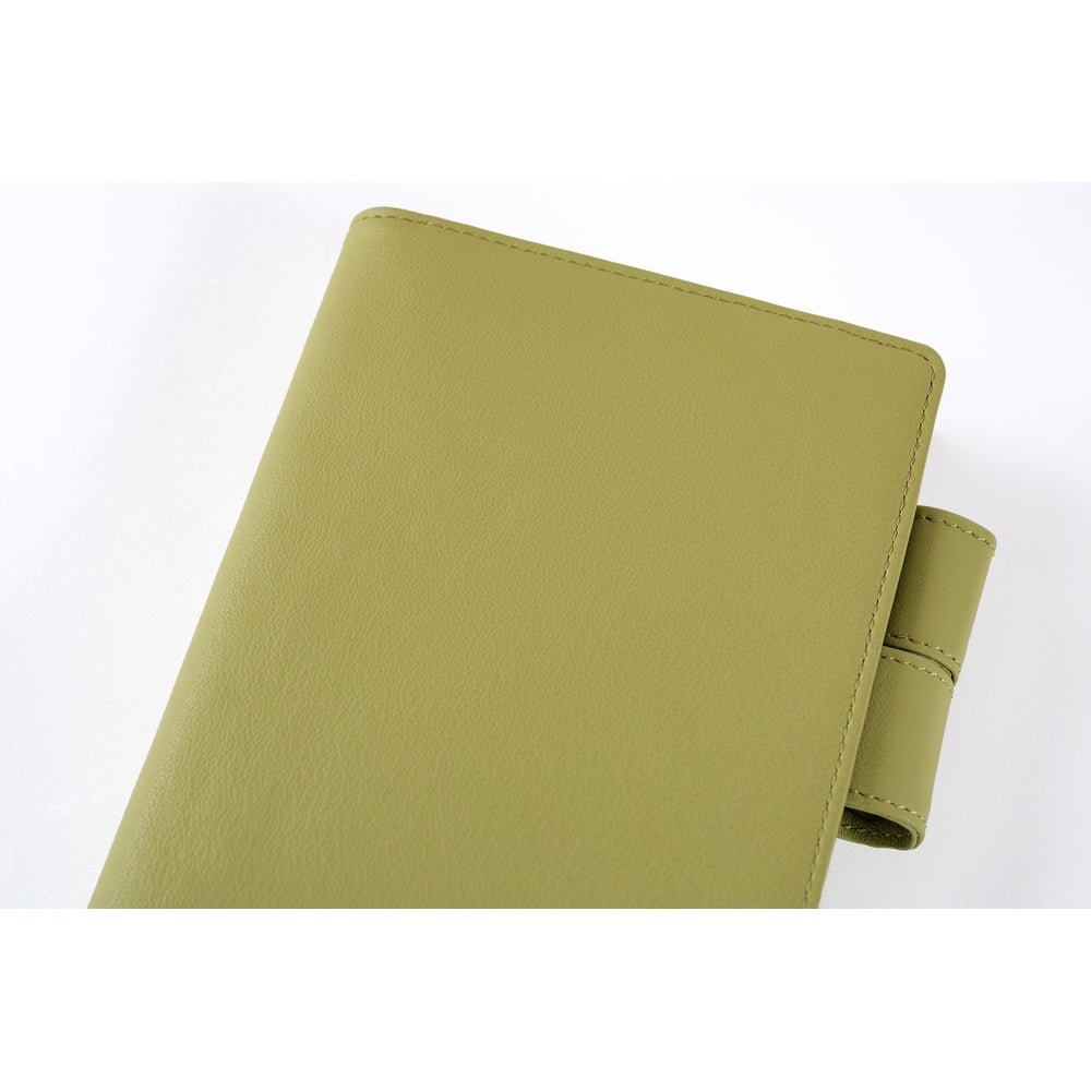 Hobonichi Techo Original A6 2026 - Book with Cover - Leather: Sage Green Boston General Store