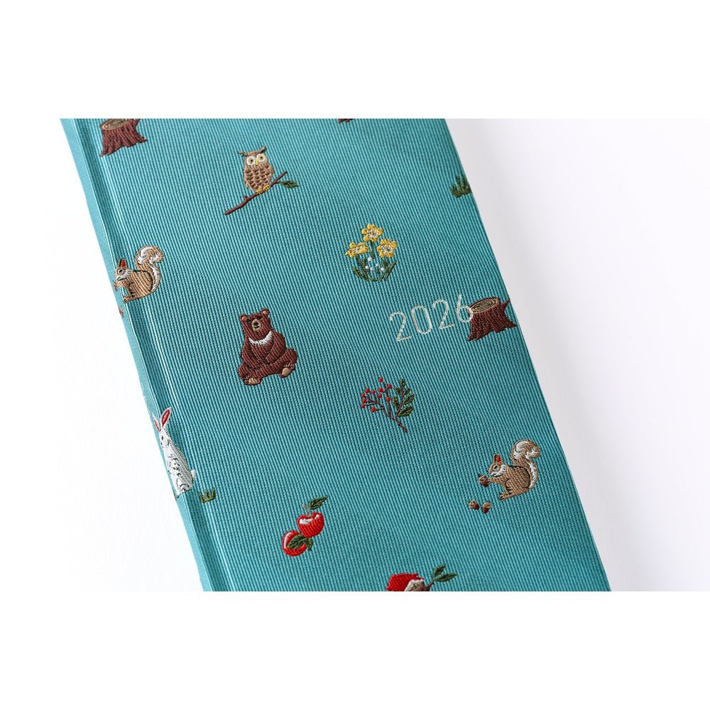 Hobonichi Techo Weeks 2026 - Bow & Tie: In the Forest Boston General Store