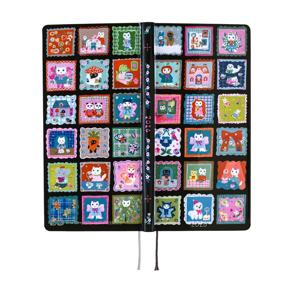 Hobonichi Techo Weeks 2026 - Yumi Kitagishi: White Cat’s Daily Life Boston General Store