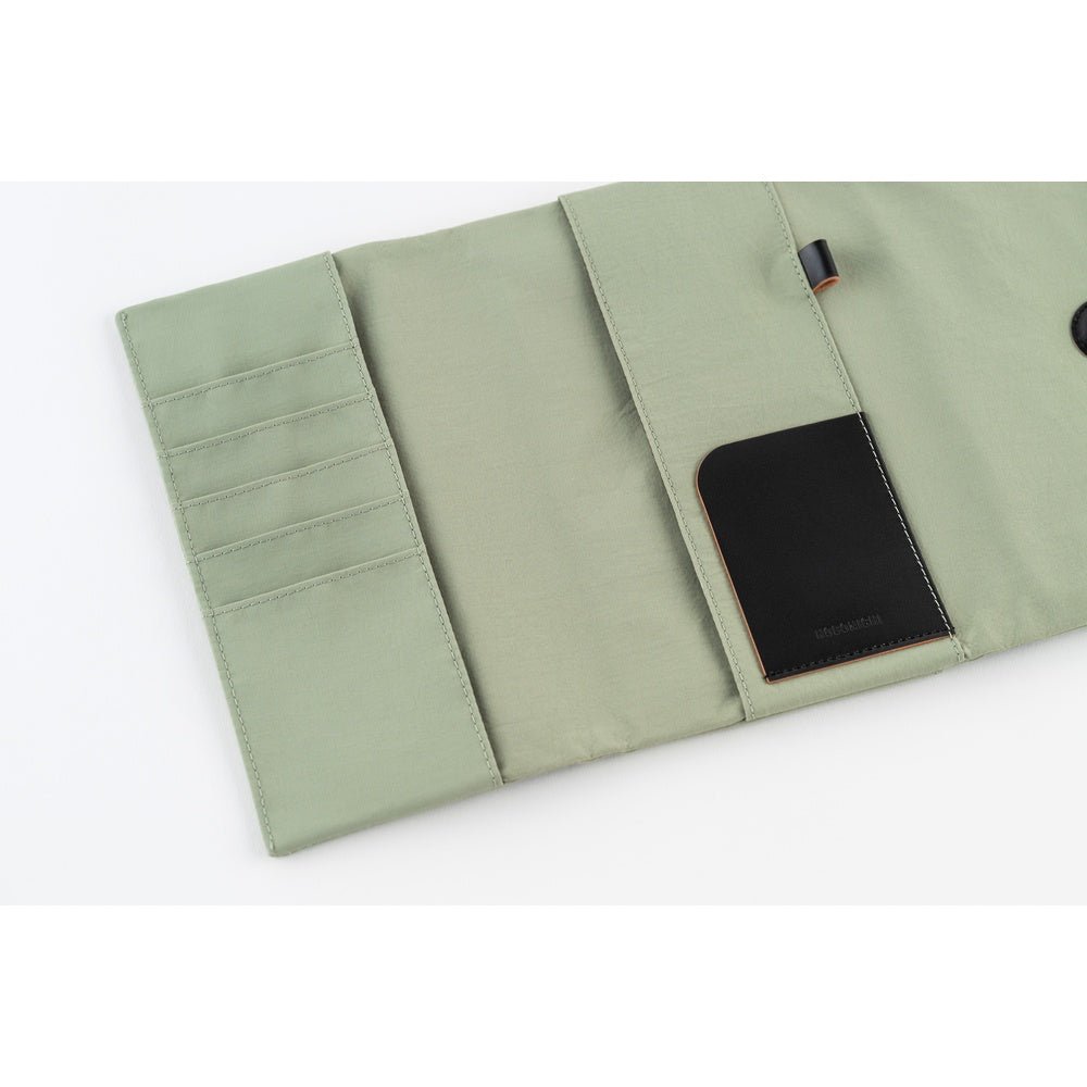 Hobonichi Techo Weeks Cover - Tragen: Oakmoss (Cover only, No Book) at Boston General Store