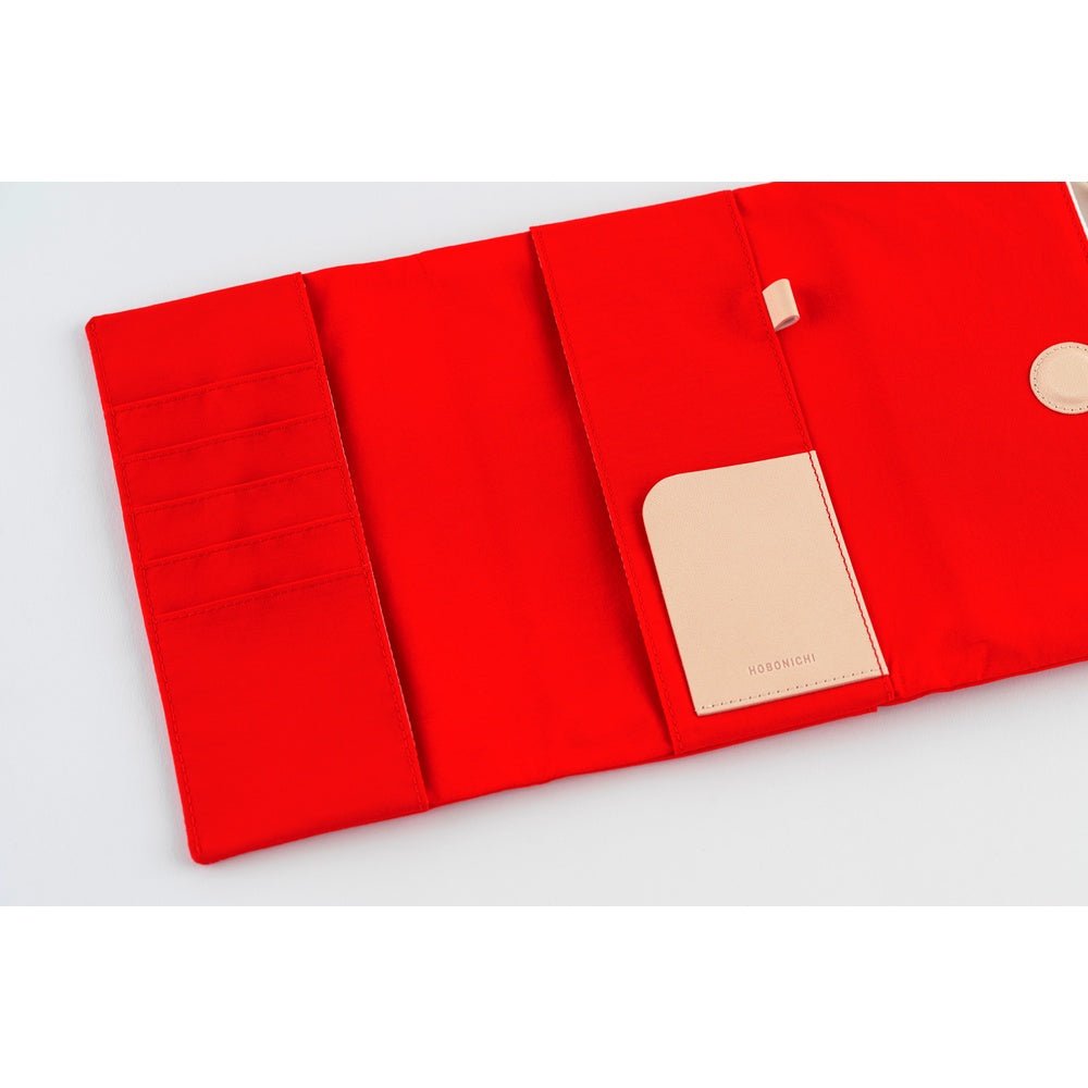 Hobonichi Techo Weeks Cover - Tragen: Red Boston General Store