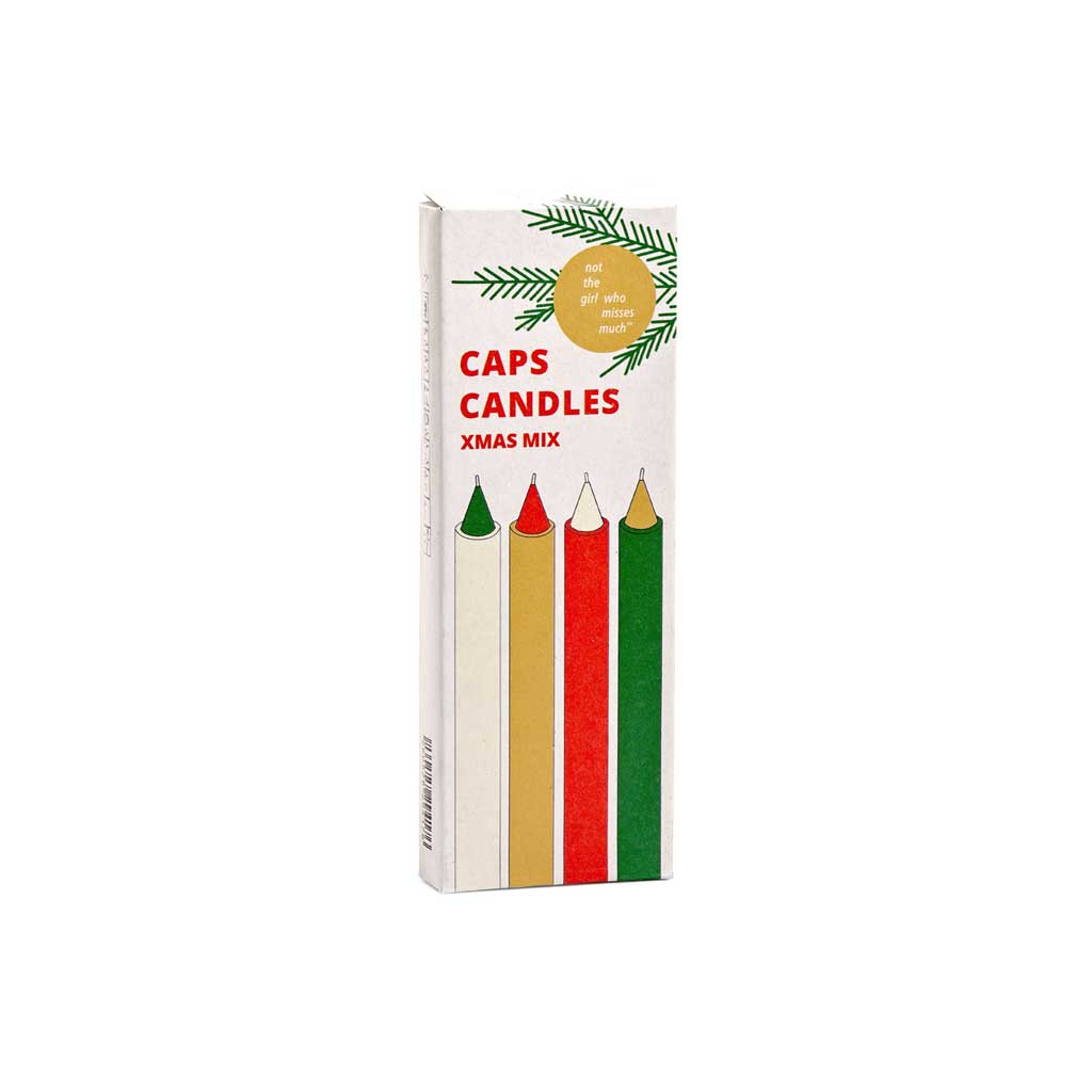 Holiday Caps Candle Set Boston General Store