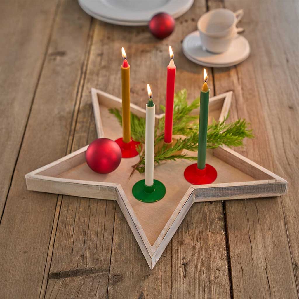 Holiday Caps Candle Set Boston General Store