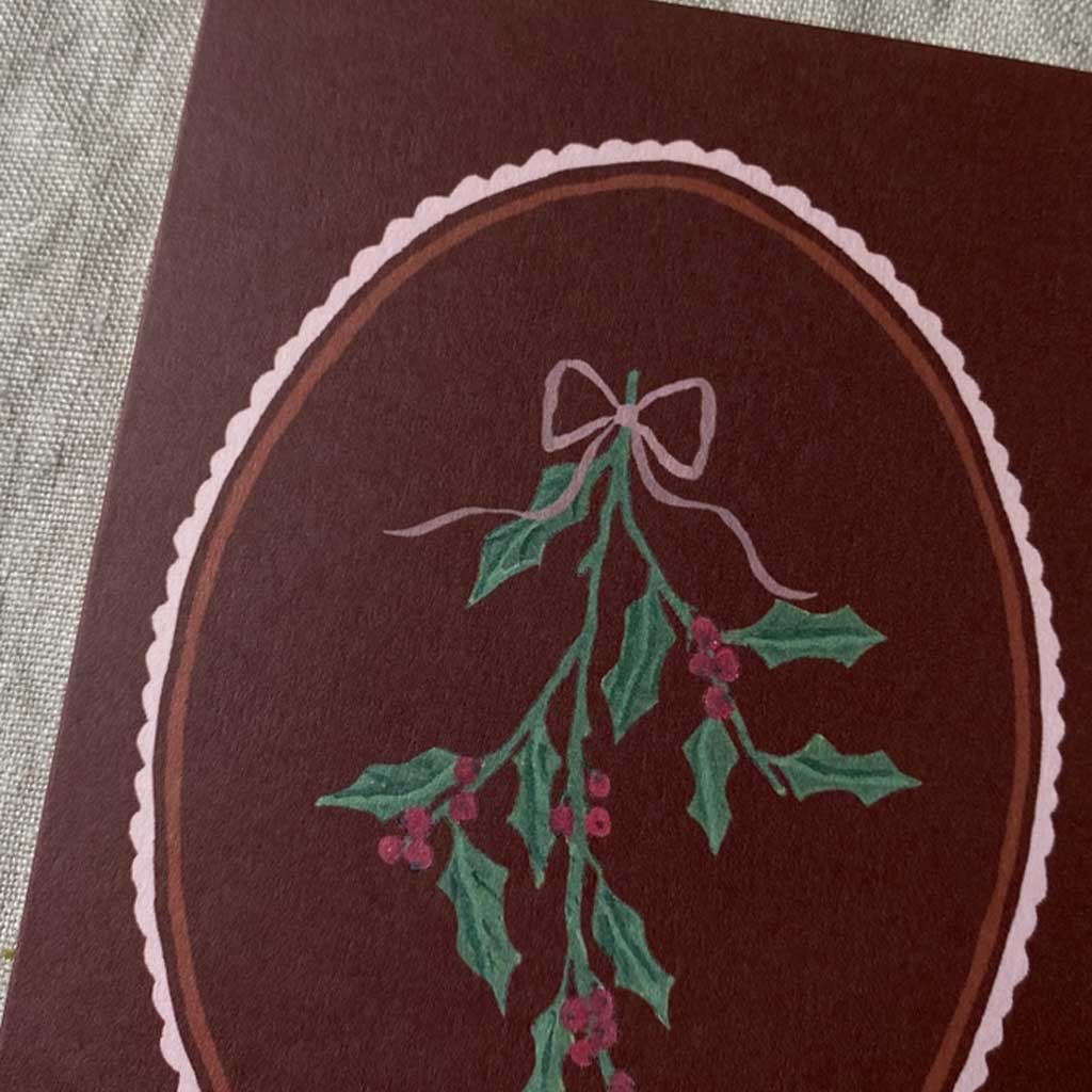 Holly Holiday Card Boston General Store