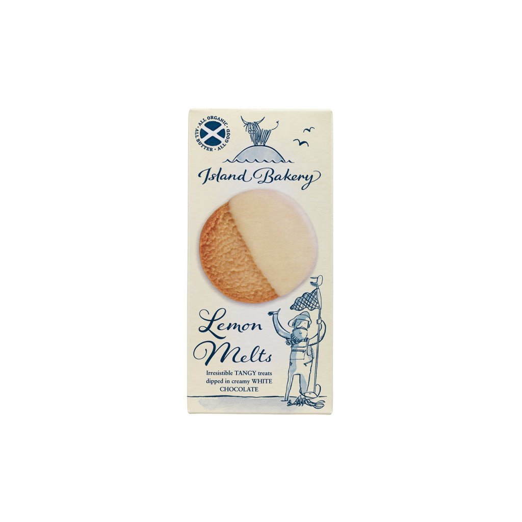 Box of Island Bakery Lemon Melts.