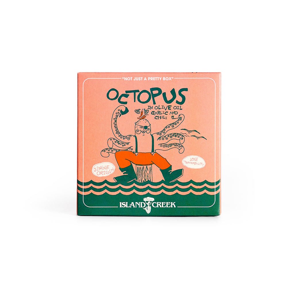 Island Creek x Mariscadora Octopus in Olive Oil, Garlic, and Chili Boston General Store