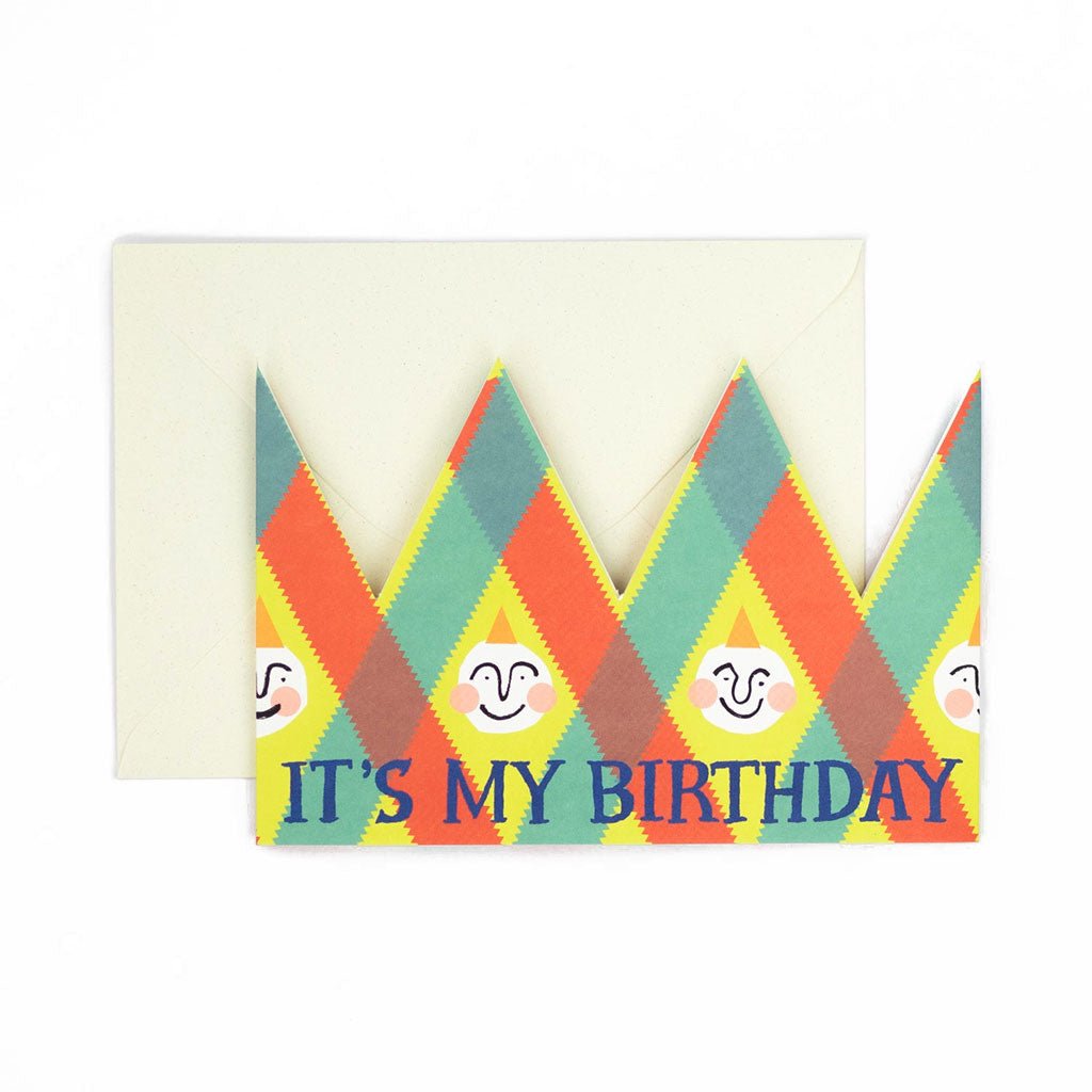 It's My Birthday Party Hat Card Boston General Store