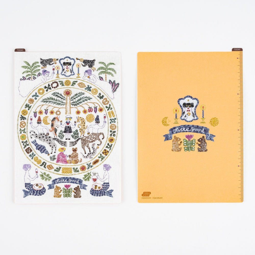 iyo okumi: Hobonichi Pencil Board for A5 Size Happy Tea Time Taste Good Boston General Store
