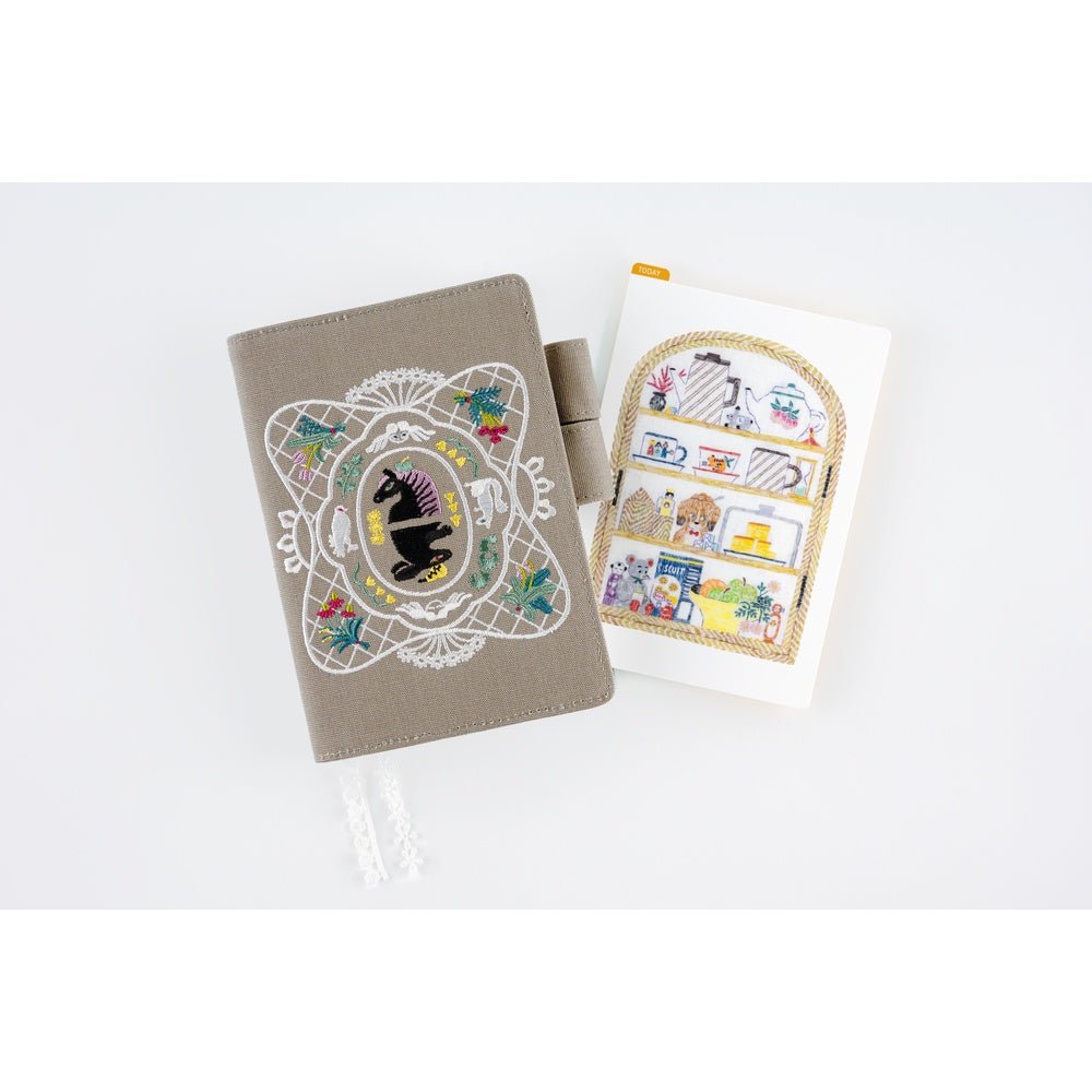 iyo okumi: Hobonichi Pencil Board for A6 Size - Happy Tea Time - Teapot Shelf Boston General Store