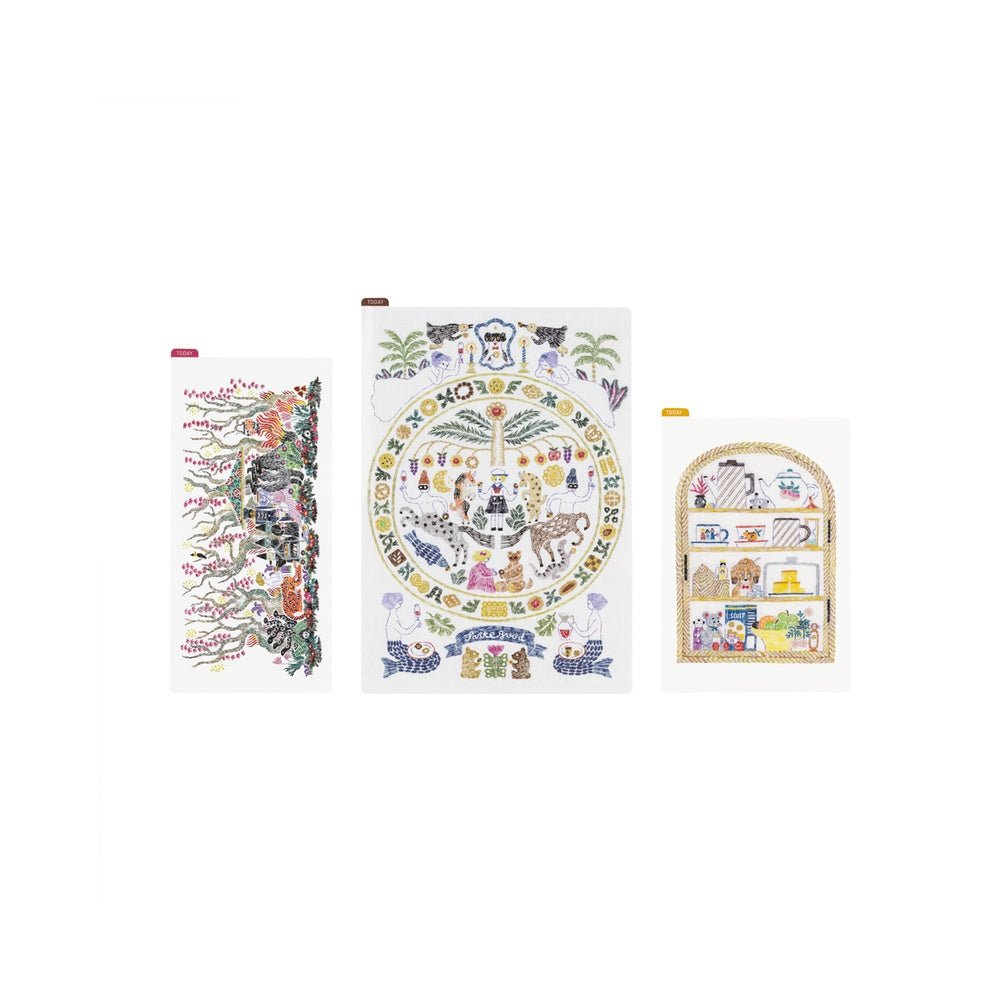 iyo okumi: Hobonichi Pencil Board for A6 Size - Happy Tea Time - Teapot Shelf Boston General Store