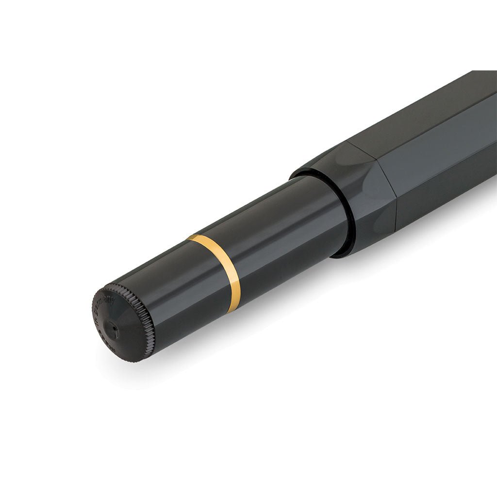 Kaweco Piston Sport Classic Fountain Pen in Black/Gold Boston General Store