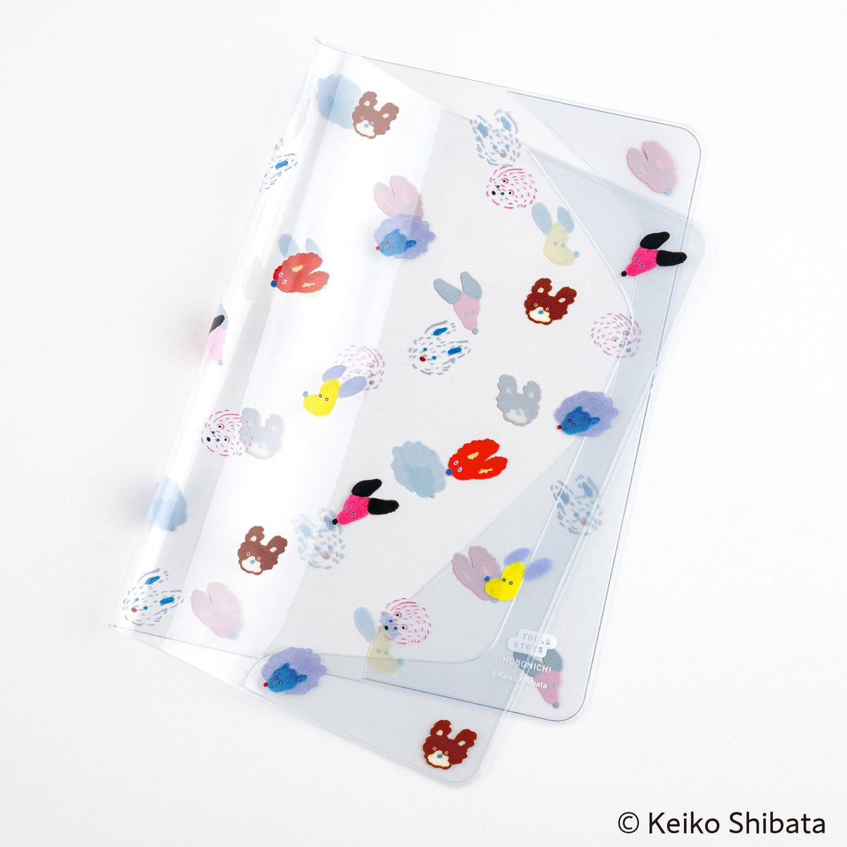 Keiko Shibata: Hobonichi Cover on Cover for A5 Size (Dog Ears Fluttering in the Wind) Boston General Store