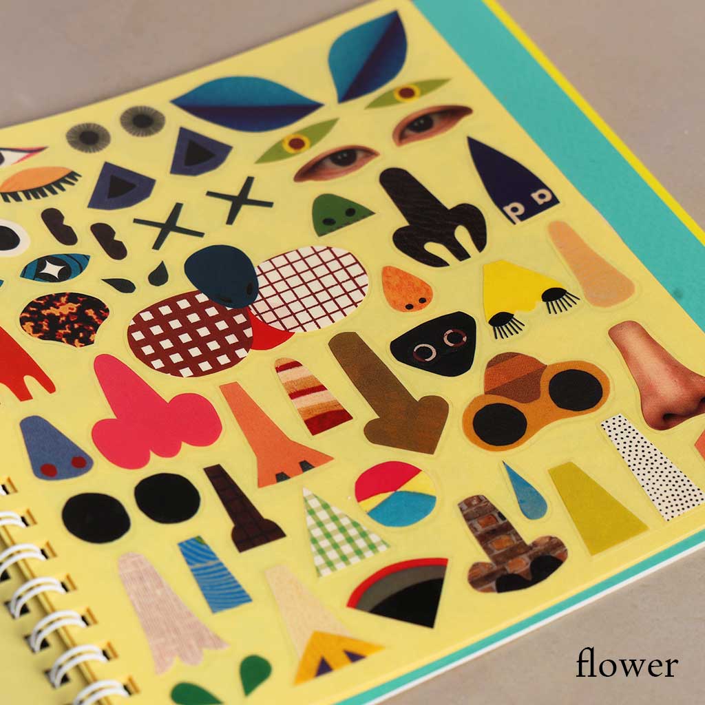 Kokuyo Make Faces Sticker Book Boston General Store