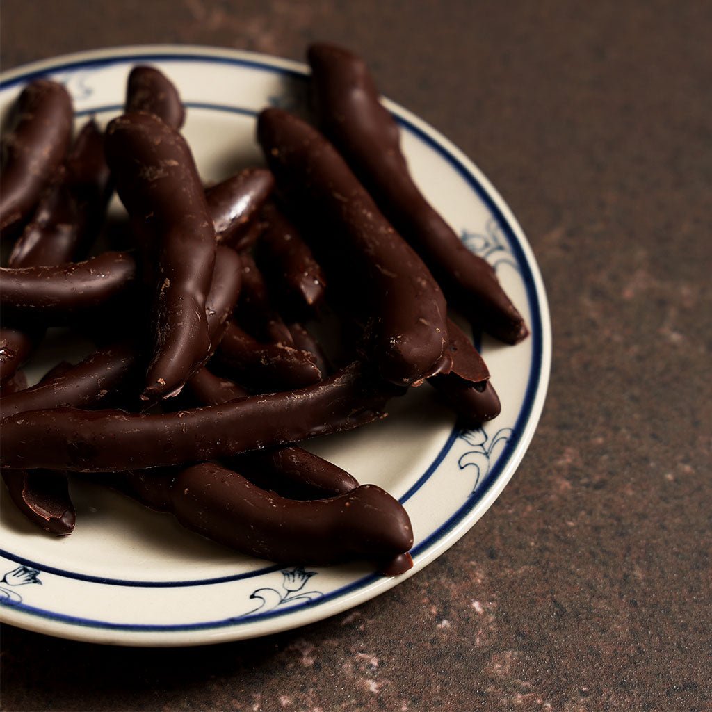 Lemon Peel Covered in Dark Chocolate Boston General Store