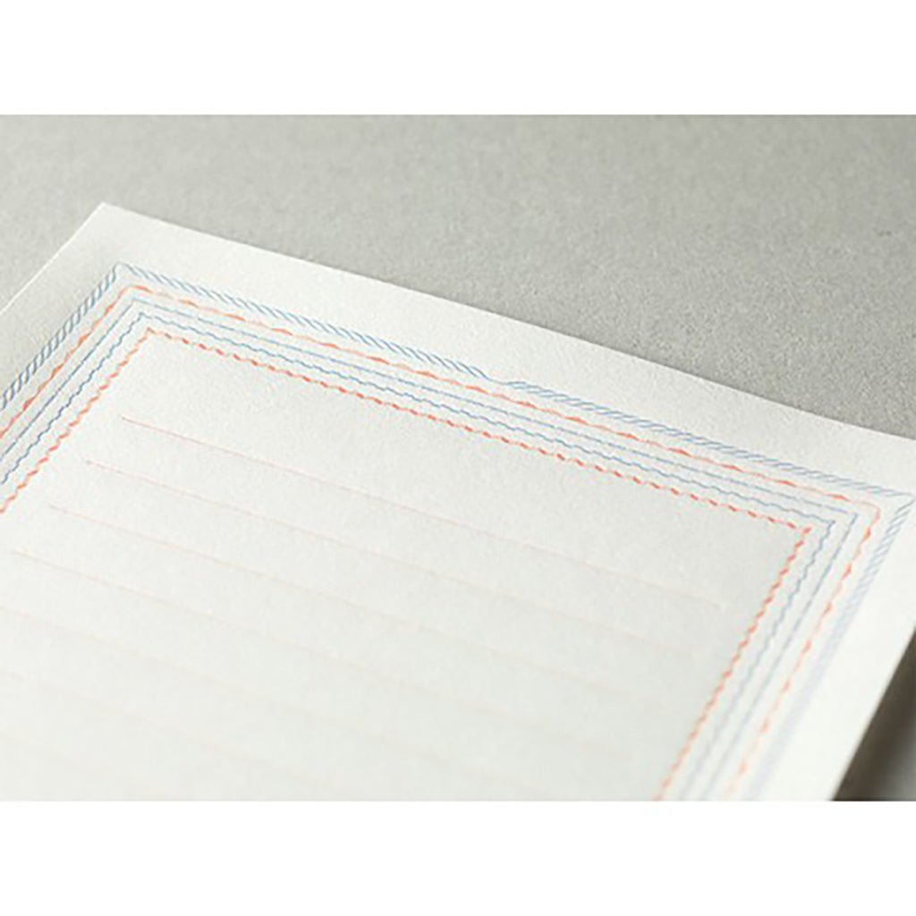 Letterpress Letter Set Blue Frame at Boston General Store
