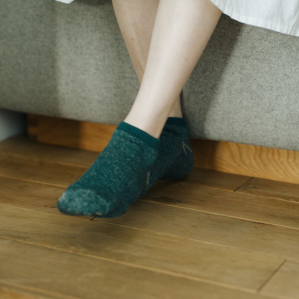 Linen Cotton Pile Anklet Boston General Store