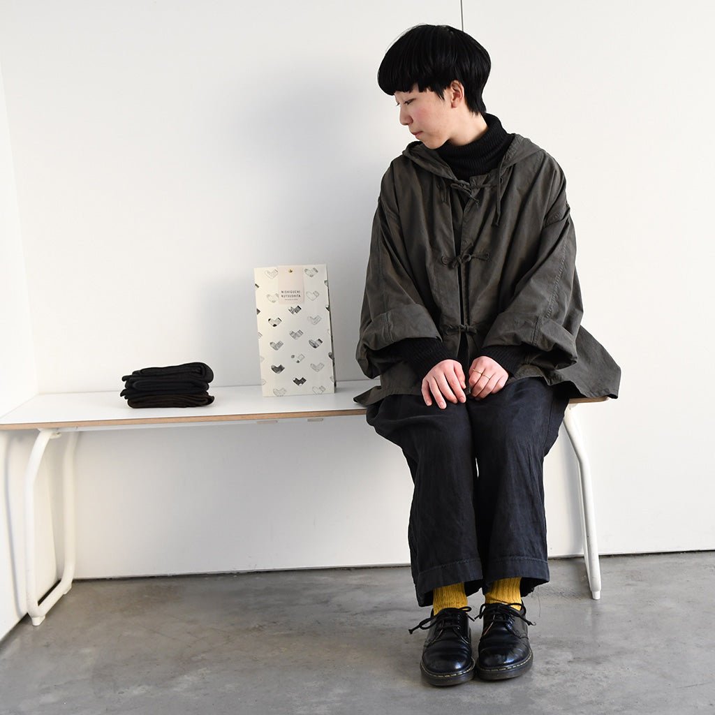 Linen Ribbed Socks Boston General Store