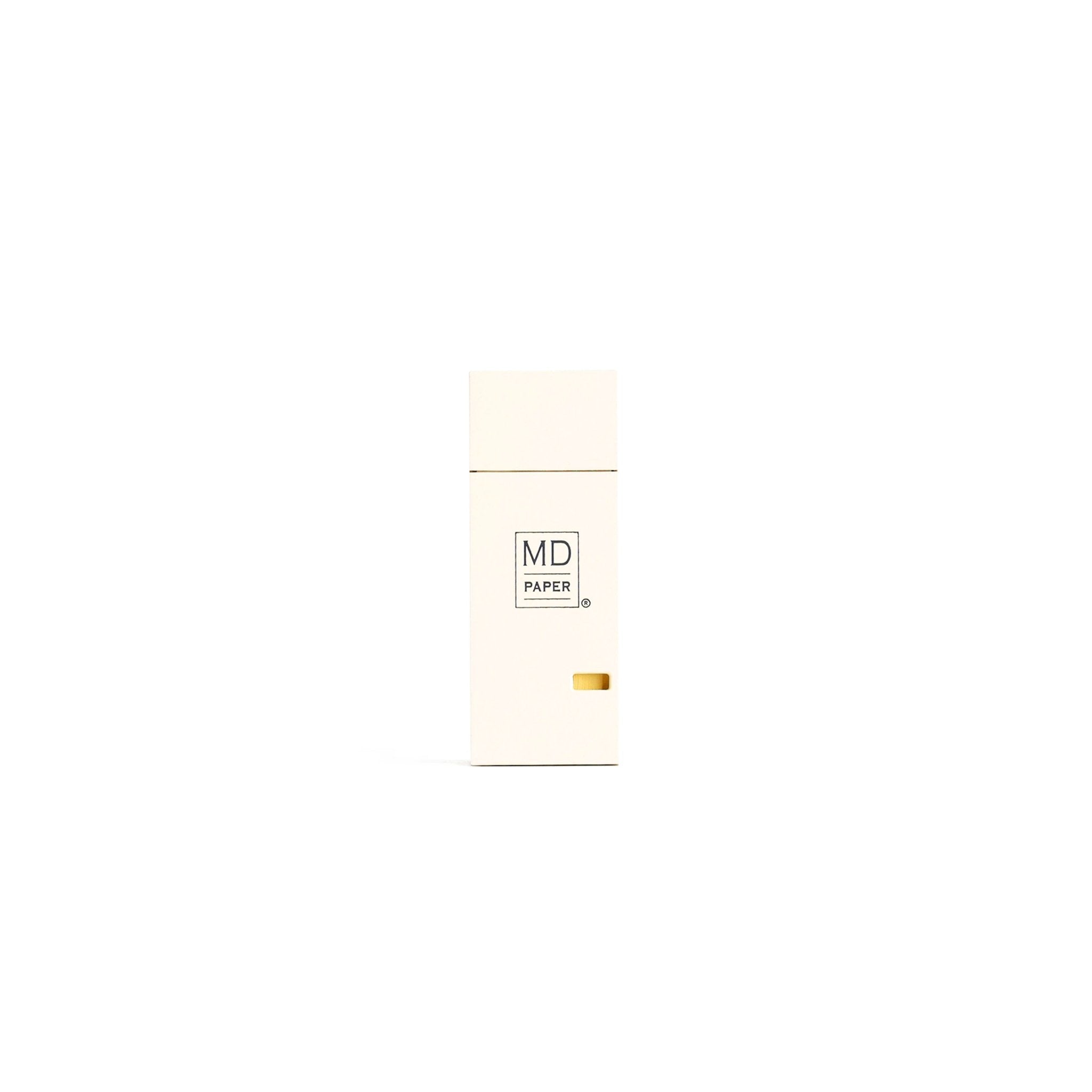 Midori cream correction tape on white background