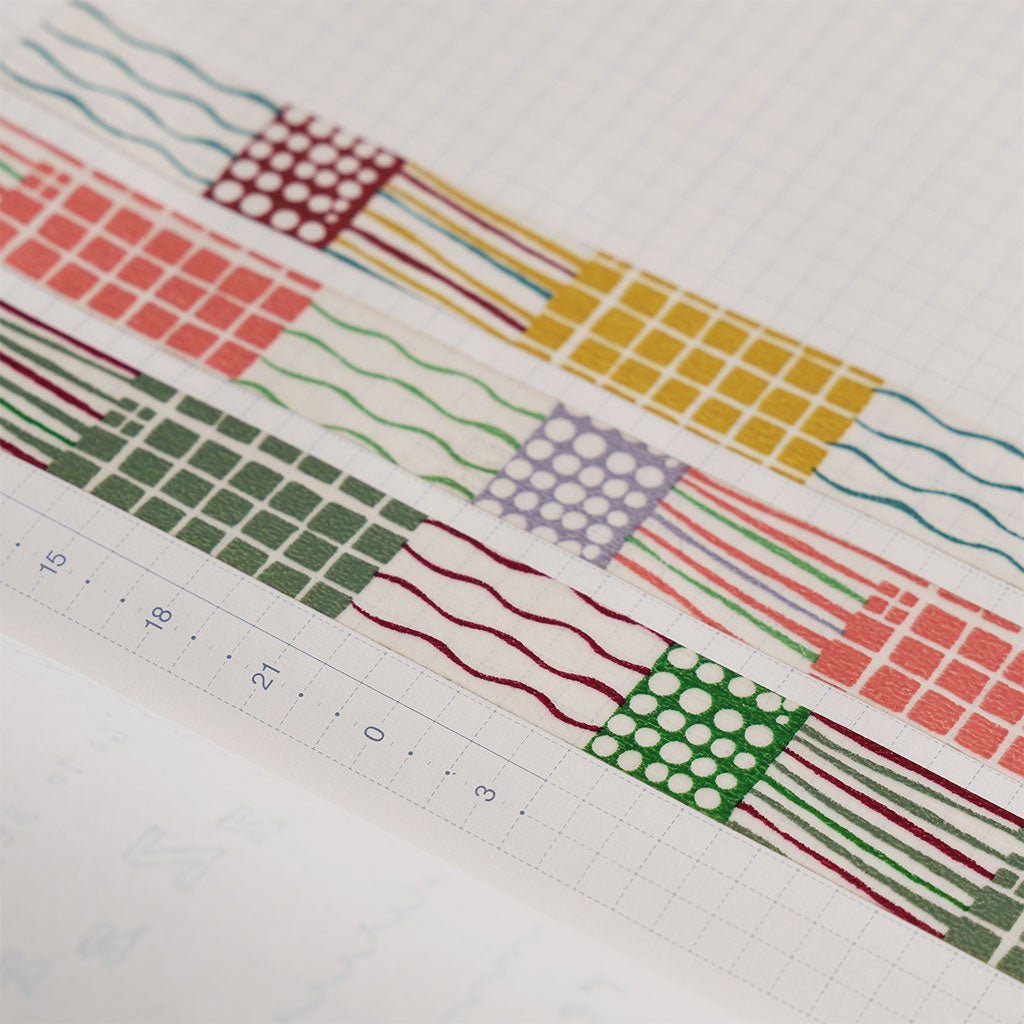 Mihoko Seki "Textile" Washi Tape Boston General Store