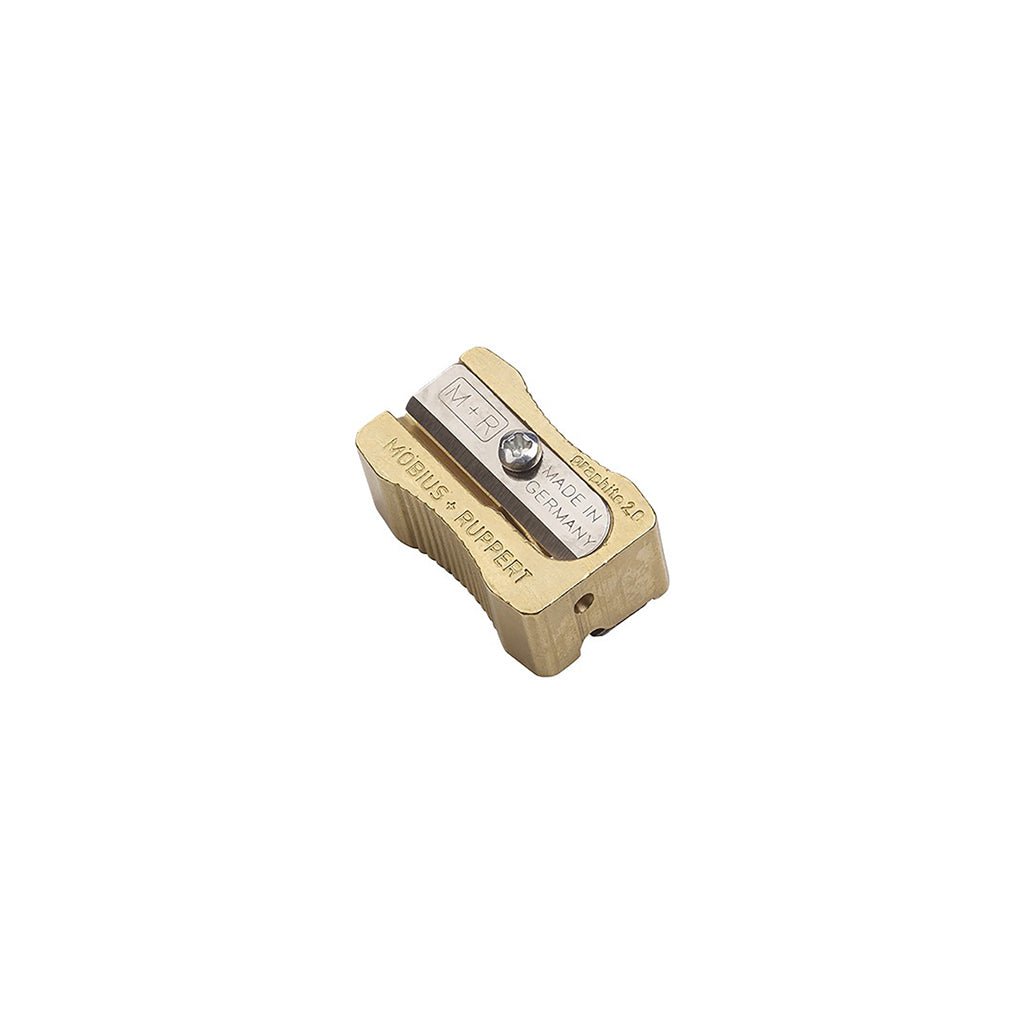 Minofix Lead Pointer Brass Sharpener - M+R Boston General Store