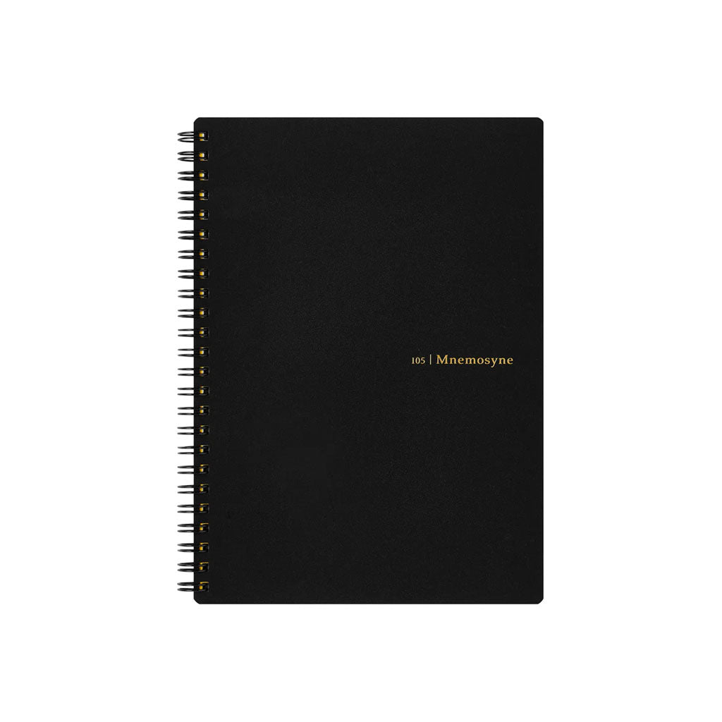 Mnemosyne Spiral Notebook - A5 Dot Grid Boston General Store