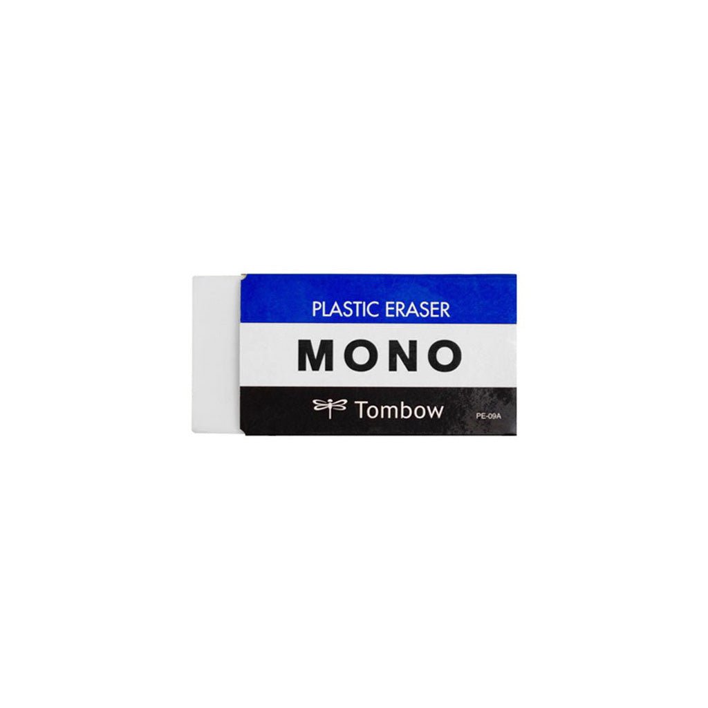Tombow Mono plastic eraser on a white background