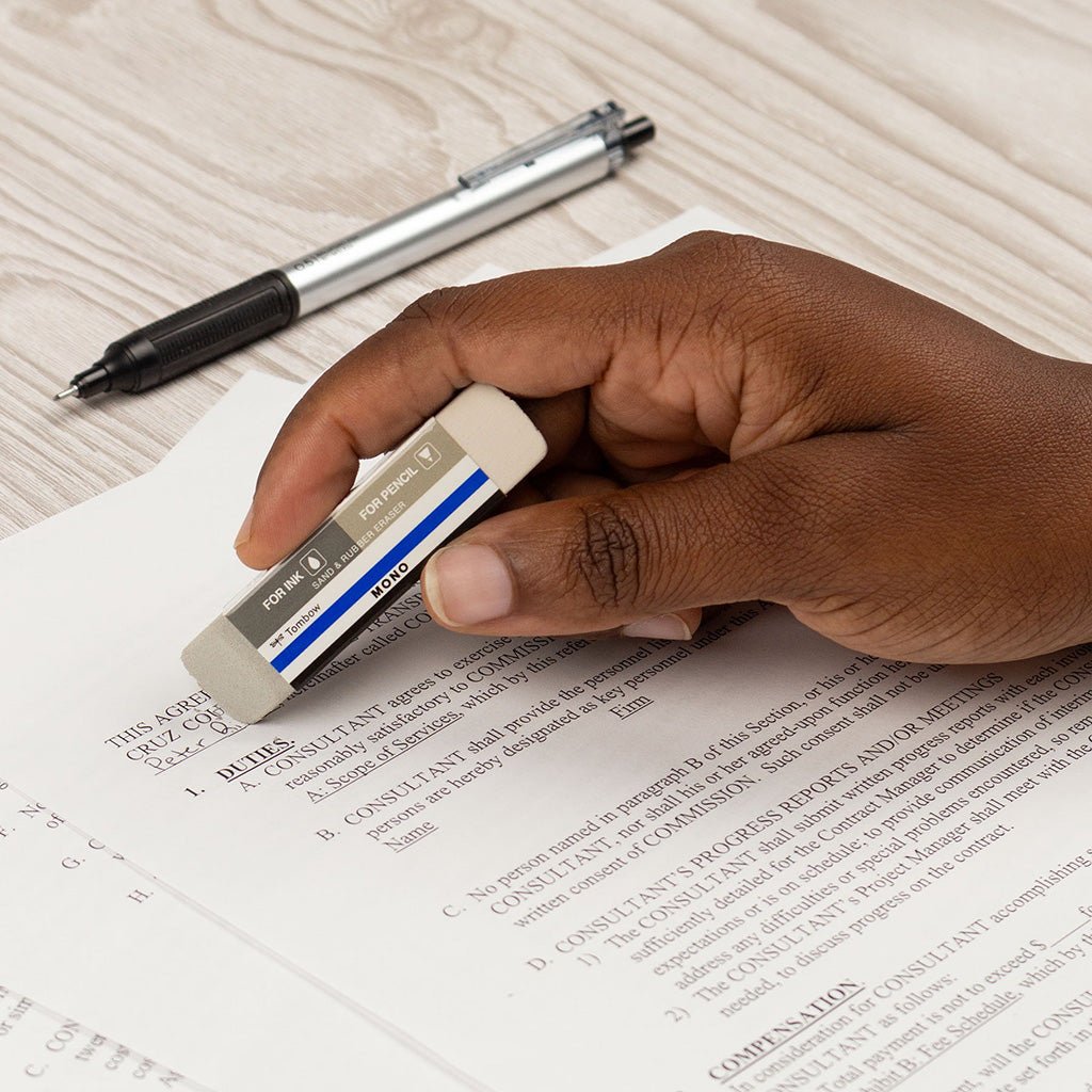 Mono Sand and Rubber Eraser Boston General Store