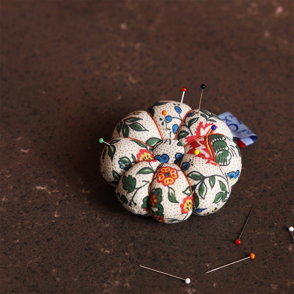 Napoleon's Indienne Fabric Pin Cushion Boston General Store