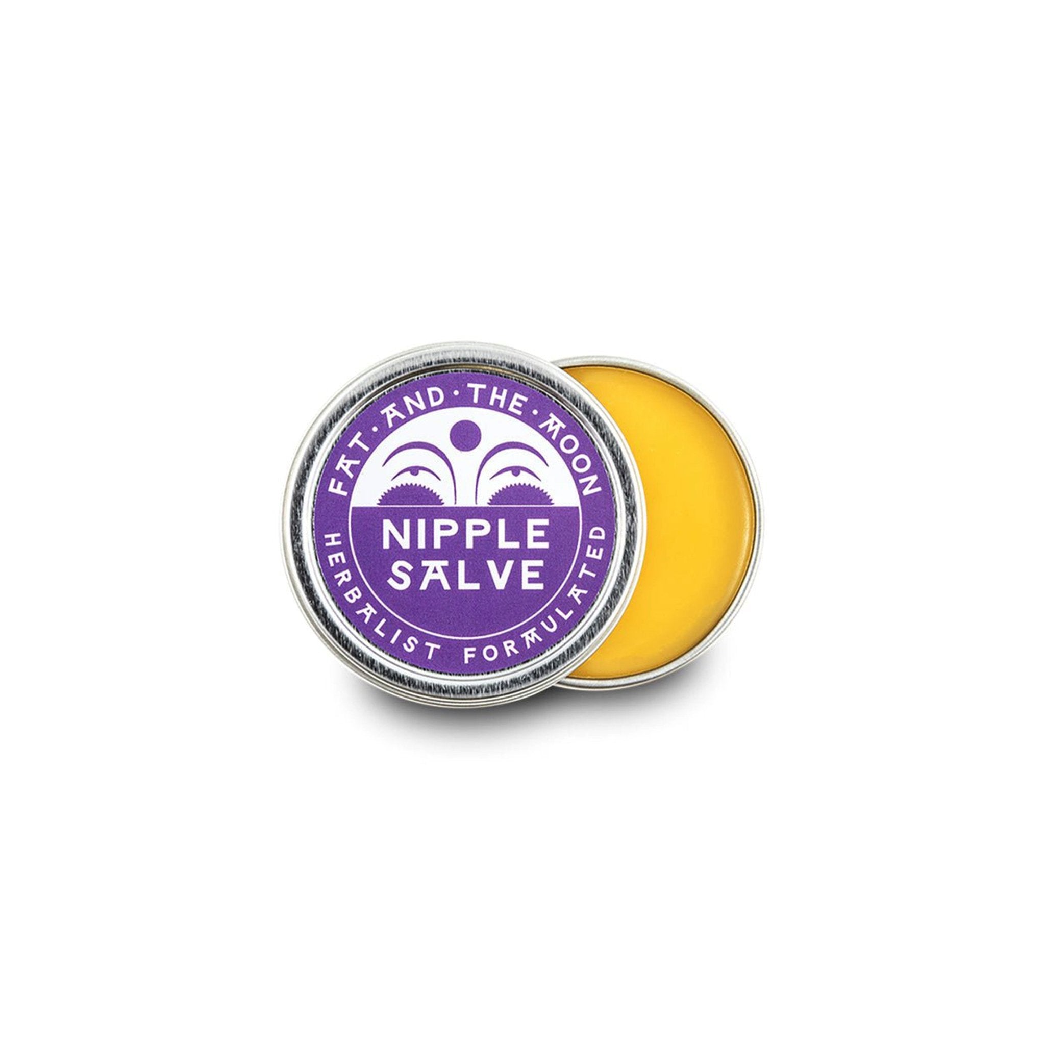 opened tin of nipple salve