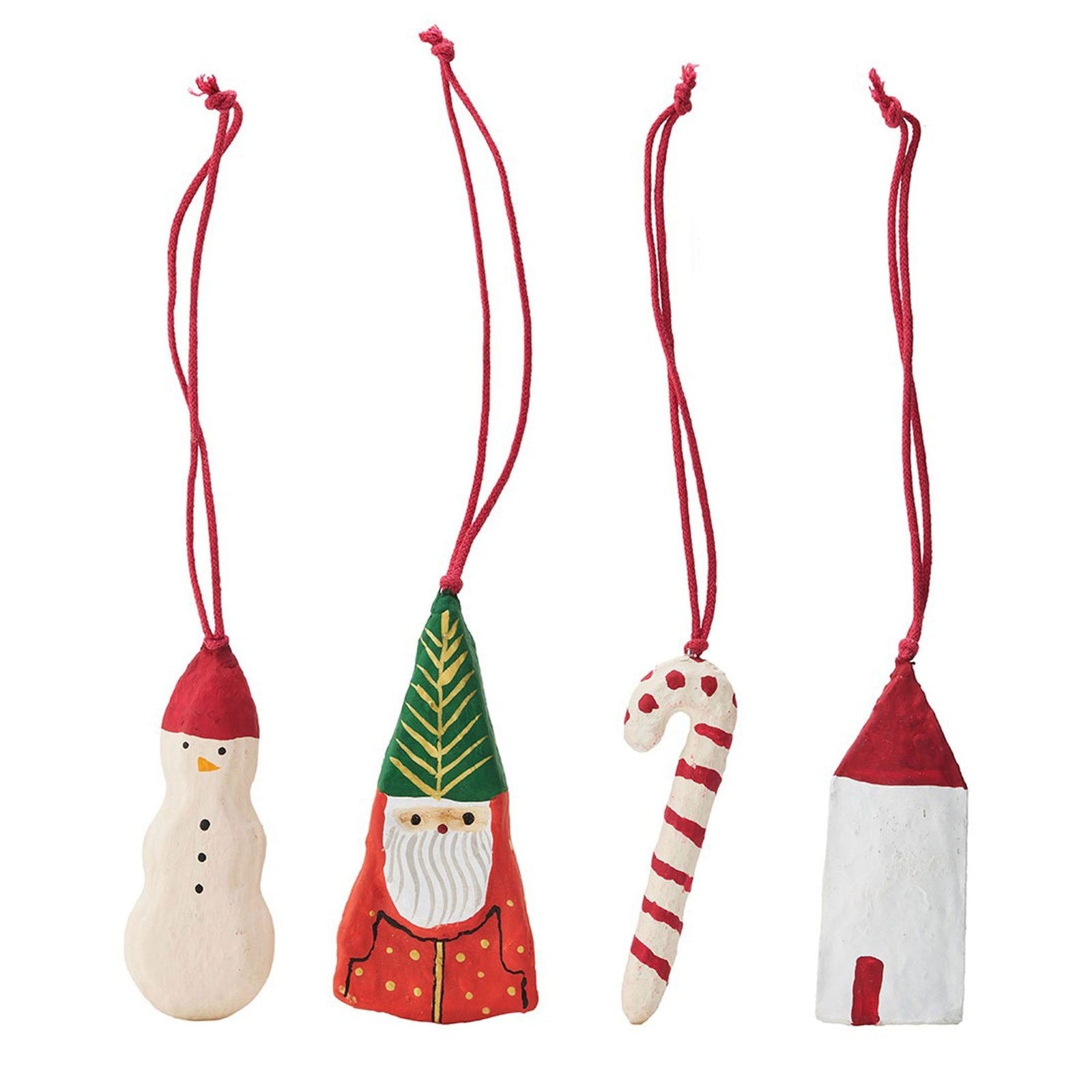 Noel Holiday Ornaments, Set of 4 Boston General Store