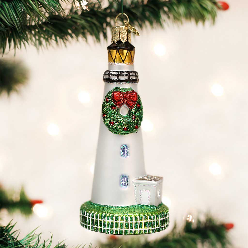 Ocracoke Lighthouse Ornament Boston General Store